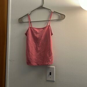 Pink tank top